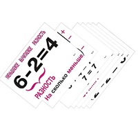 Опорные таблицы по математике 1 класс - «globural.ru» - Лангепас