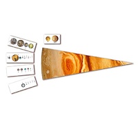 Модель-аппликация "Сравнительные размеры Солнца, планет и их спутников" - «globural.ru» - Лангепас