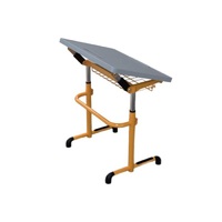 Стол ученический одноместный с механизмом многоступенчатой регулировки высоты 5-7 гр.р. - «globural.ru» - Лангепас