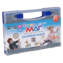 Магнитный конструктор Супермаг. Базовый набор 5-7 лет - «globural.ru» - Лангепас