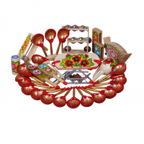 Набор шумовых инструментов (в том числе: треугольник, набор колокольчиков) - «globural.ru» - Лангепас